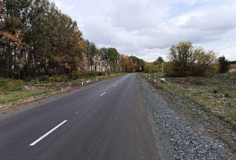 Курская область: в Мантуровском районе завершили работы на дороге Куськино – Ястребовка