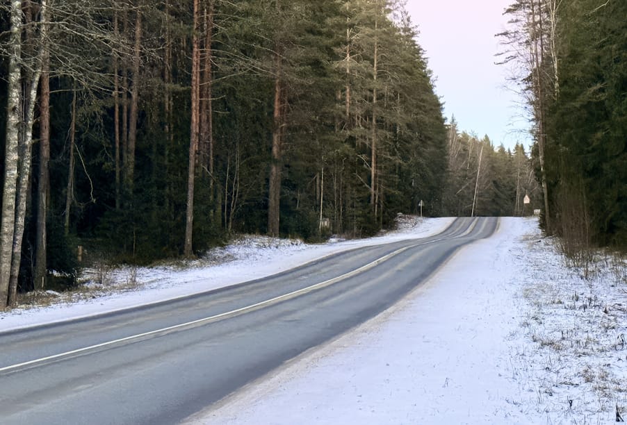 В Новгородской области привели к нормативу трассу Окуловка – Любытино после обращений жителей
